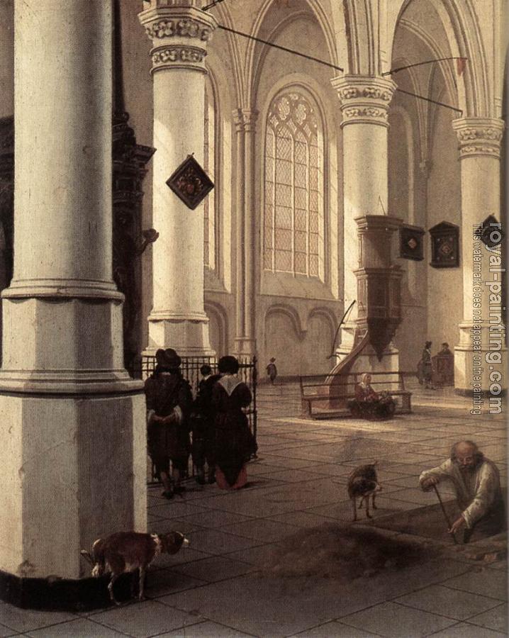 Hendrick Cornelisz Van Vliet : The New Church at Delft